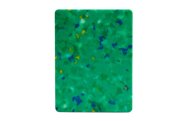 XS Cutting Board in Green Confetti