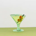 XL Martini Hair Claw Clip