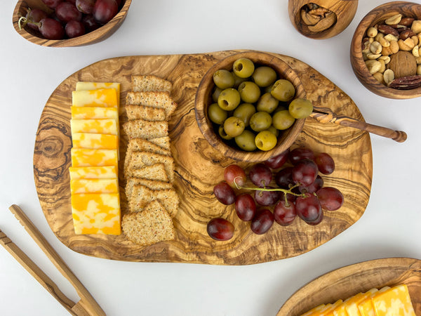 Olive Wood Cheese Board - Medium