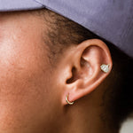 Garlic Enamel Earrings