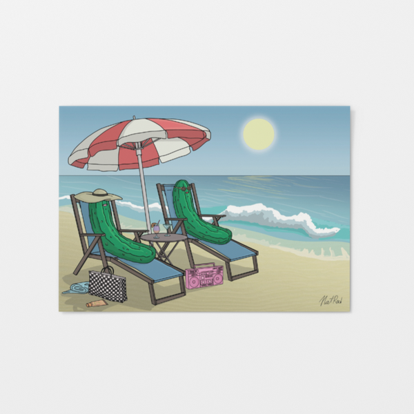 Beach Pickles Card