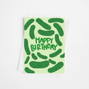 Happy Birthday Pickles Card