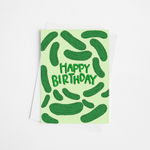 Happy Birthday Pickles Card