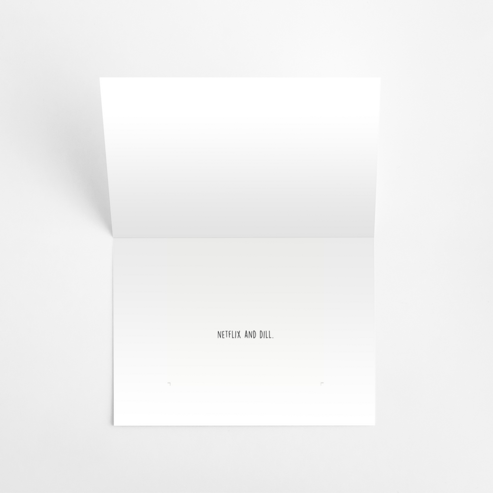 Night time Spa Pickle Card
