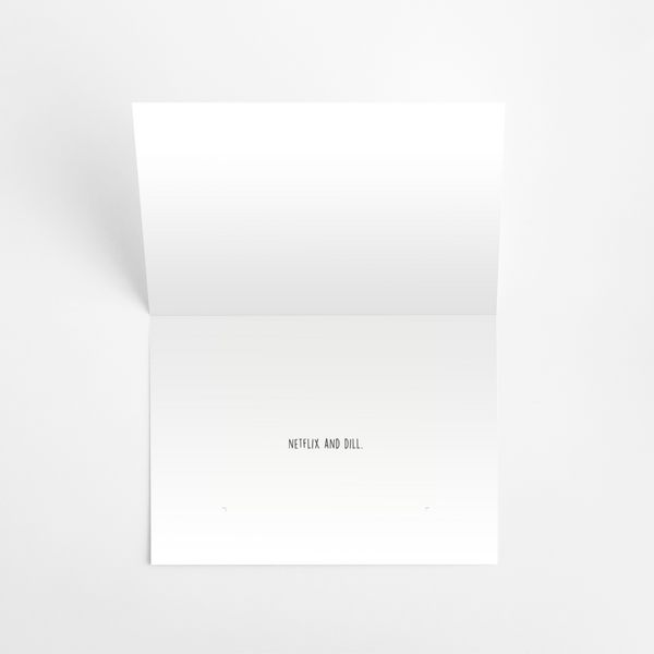 Night time Spa Pickle Card